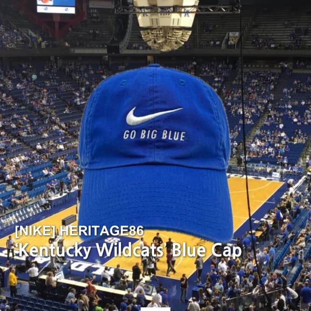 나이키 블루 모자 NIKE NCAA KENTUCKY 헤리티지86 볼캡