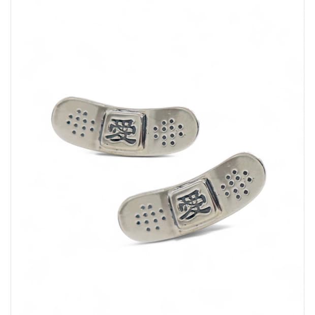 모멘텔 Bandage Love Mini Earrings