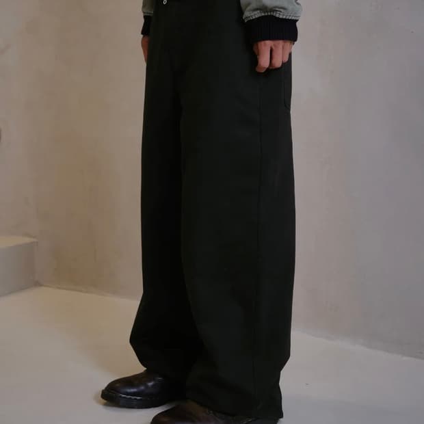 0size) 다이브인 무민서 콜라보 코튼 팬츠