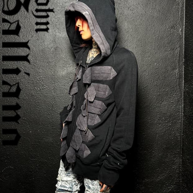 JOHN GALLIANO – Napoleon Detail Zip Hood