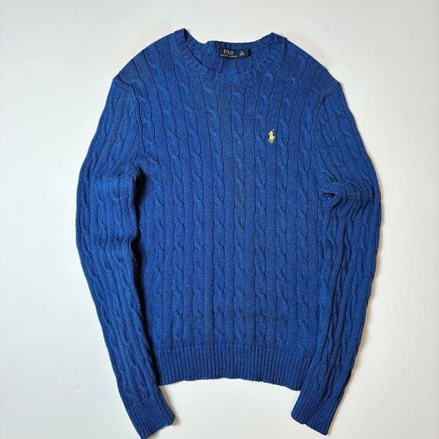 폴로 랄프로렌 시그니처 포니 케이블 니트 PN8642