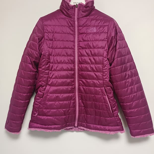 노스페이스 여성 리버시블 모스버드 자켓 (GIRLS XL)
