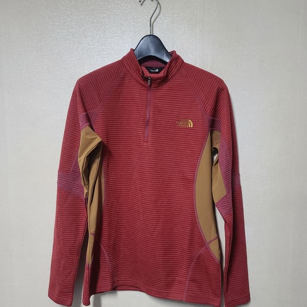 새옷 노스페이스 긴팔 반집업티