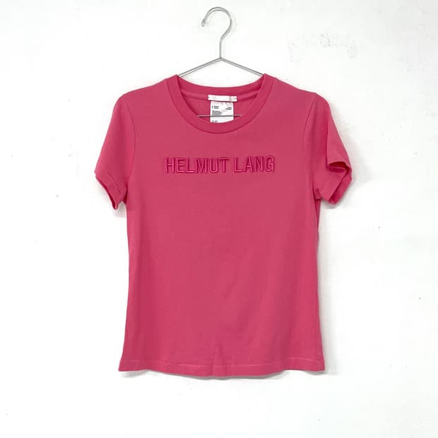 Helmut Lang Pink T-Shirt