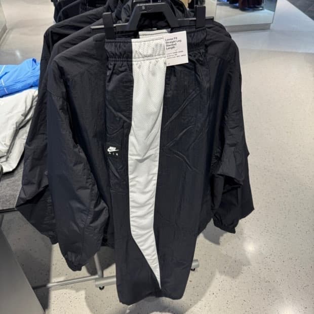 나이키 에어 우븐 팬츠 블랙 M 새제품