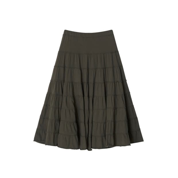 콜로신스 Caterpil Skirt Khaki