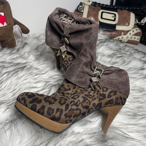 Leopard 호피 가보시 갸루 힐