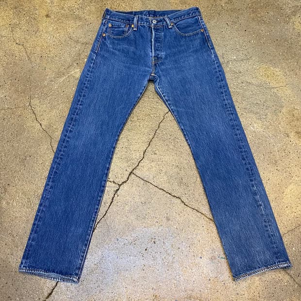 미국 빈티지 리바이스 501 청바지