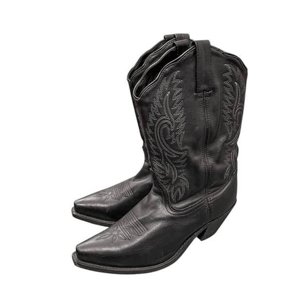 CUBAN HEEL WESTERN BOOTS