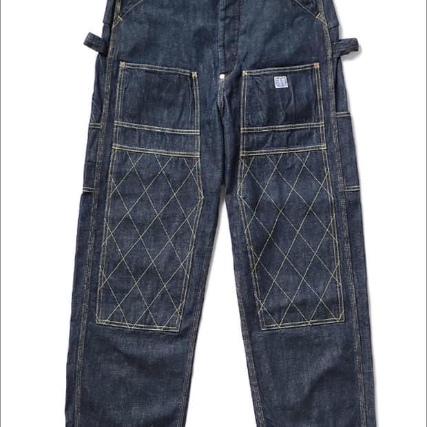 3)캐피탈 인디고 럼버팬츠