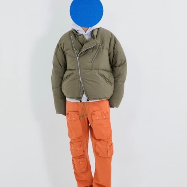 올리브드랩서비스 문라이더 패딩 자켓