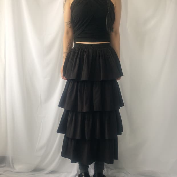 Drape sleeveless