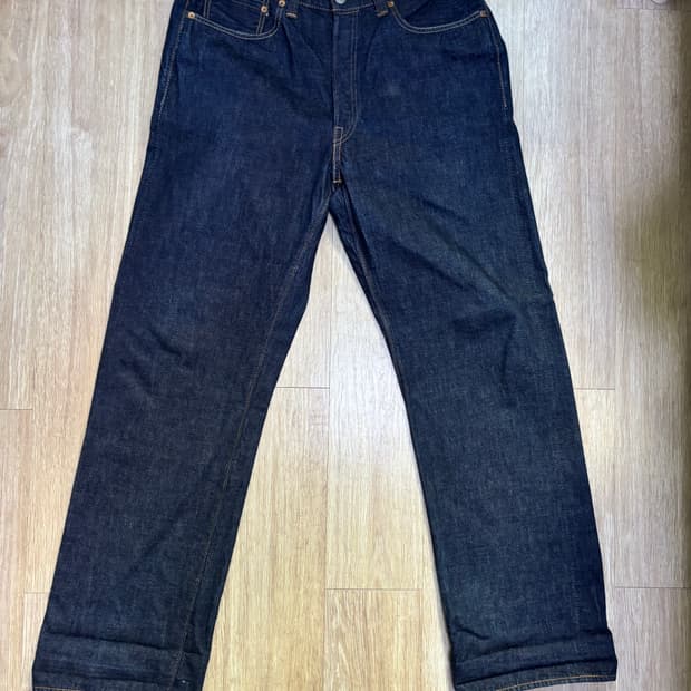 풀카운트 0105w 셀비지데님