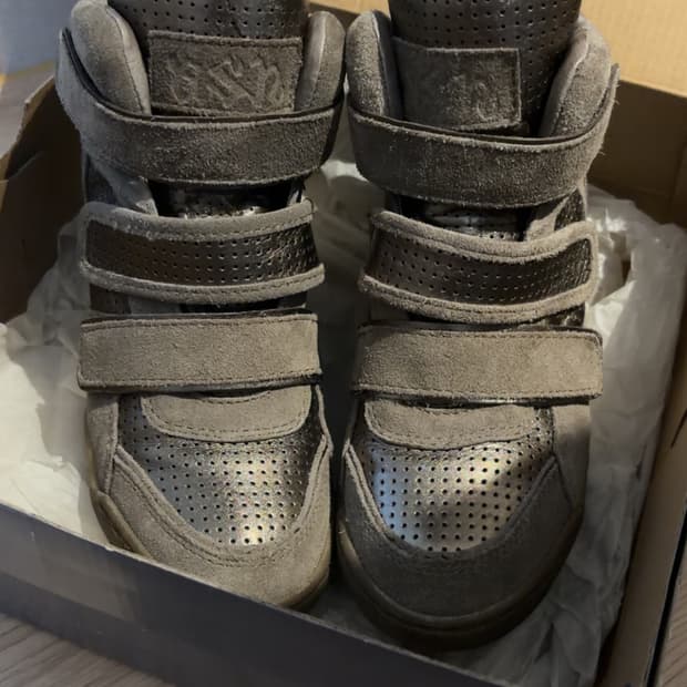 ash 웨지힐 스니커즈 아쉬 애쉬 보위 베켓 y2k