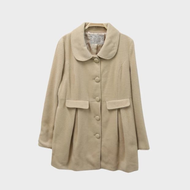 SORRIDERE 오네갸루 핀턱 플리츠 코트 64269