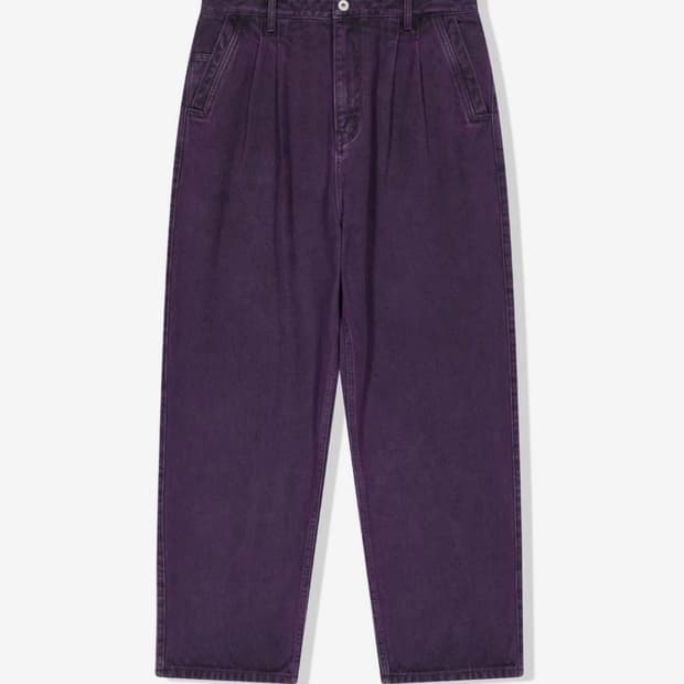 예스아이씨 Two Tucked Hairy Denim Pants