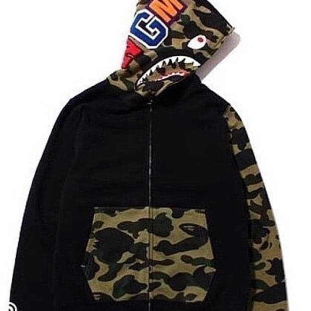 베이프 후드집업