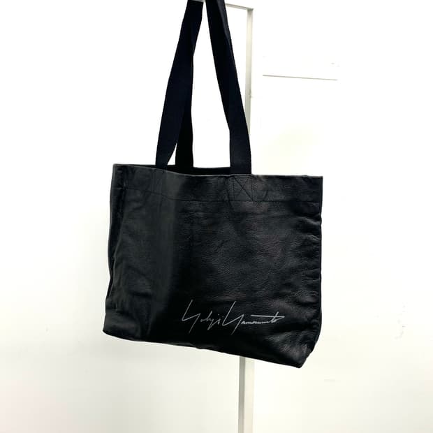 [04aw]요지야마모토 로고 토트백
