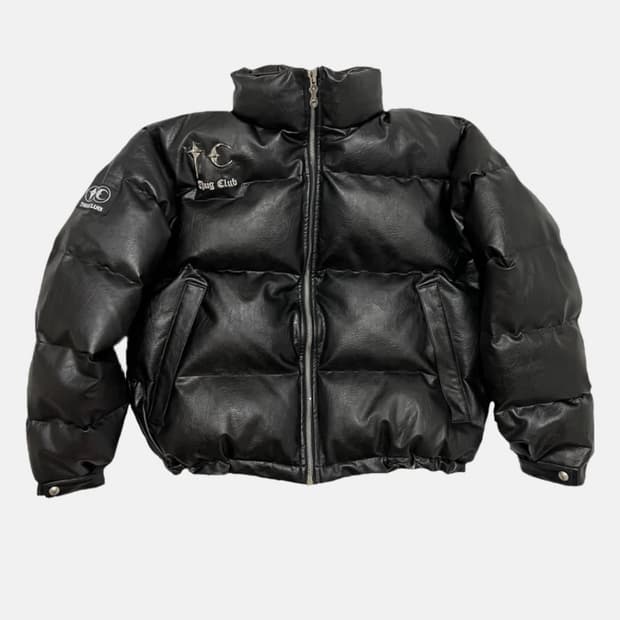 떠그클럽 레더패딩 초판 2사이즈 