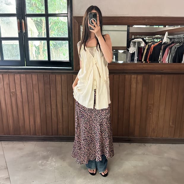 ISABEL MARANT floral skirt