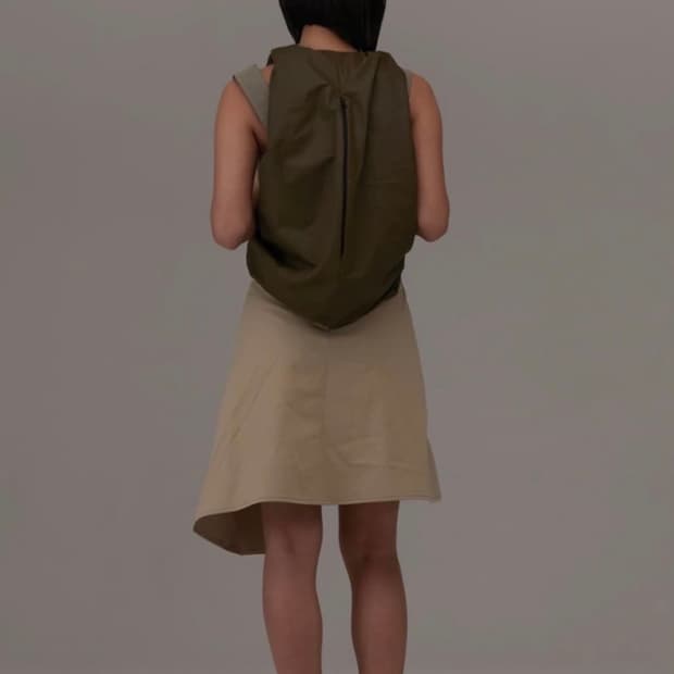 혜인서 백팩 카키