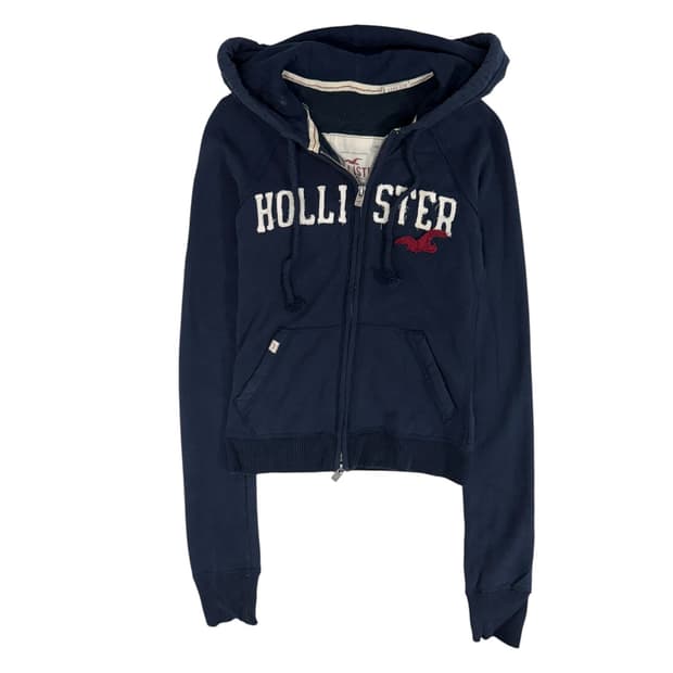 홀리스터 딱붙핏 후드집업 (xs)