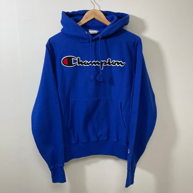 챔피온리버스위브 메인로고 후드 S - M4 