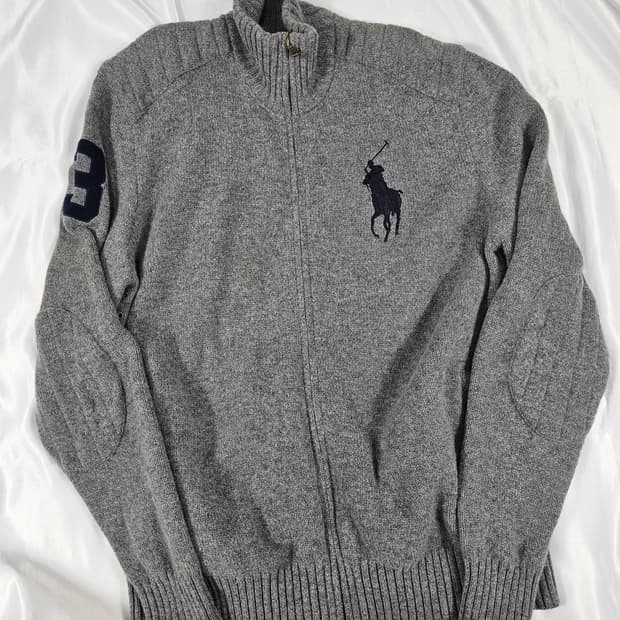 폴로빅포니니트집업