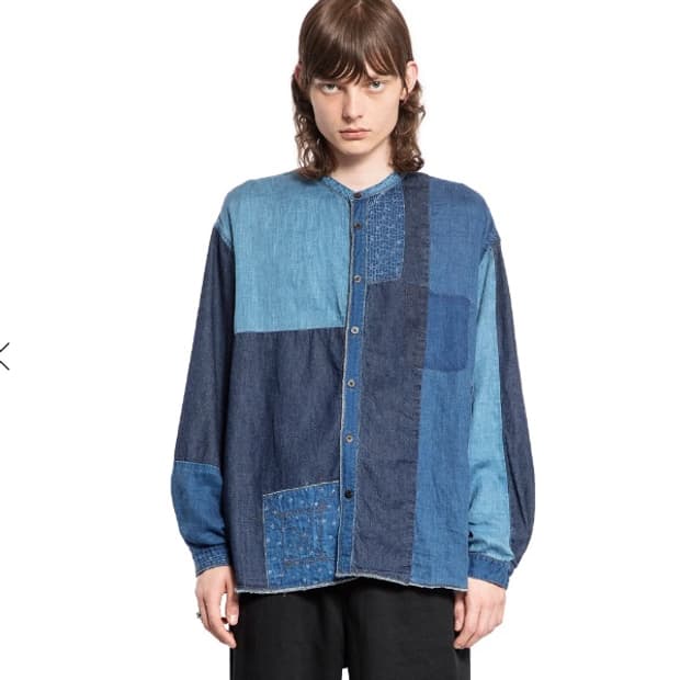 캐피탈 카트만두 데님 셔츠 | 사이즈 3 (L)