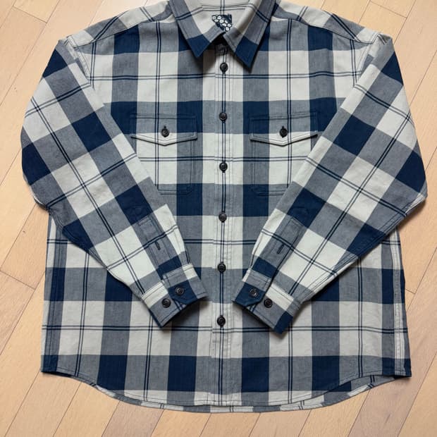 [2] 비즈빔 visvim 23AW ICT 럼버 셔츠 N.D. 인디고