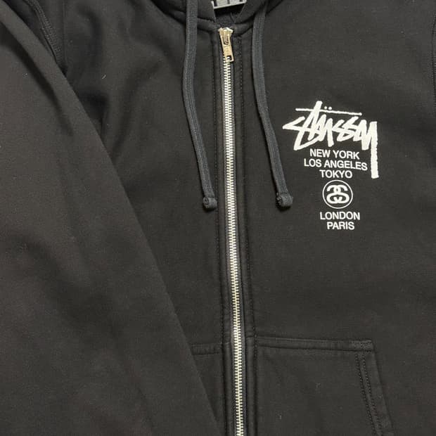 스투시 월드투어 후드집업