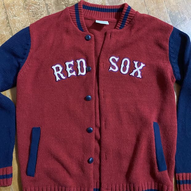 MLB 레드삭스 니트 가디건 105(XL)
