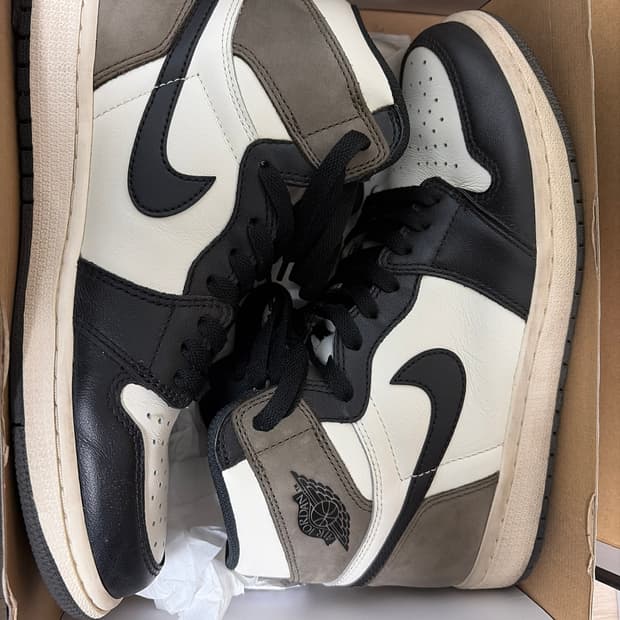 조던1 다크모카 265