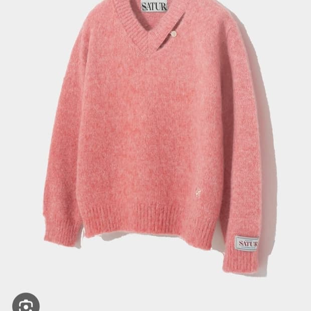 세터 모헤어 니트 L