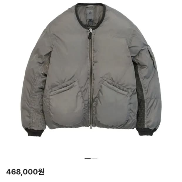 (4) 폴리테루 플로럴 다운 라이너 24fw