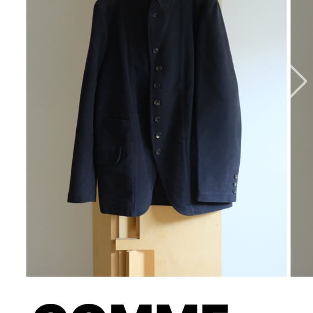 [구매] 꼼데 셔츠 멀티 버튼 테일러드 자켓