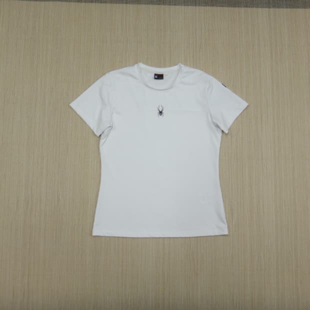 (100/XL) 스파이더 여성 라운드 반팔 티셔츠