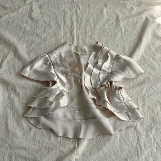 샴페인 컬러 페어리 볼레로