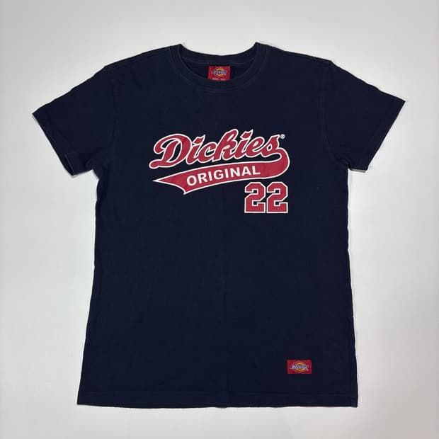 디키즈 네이비 넘버링 반팔티