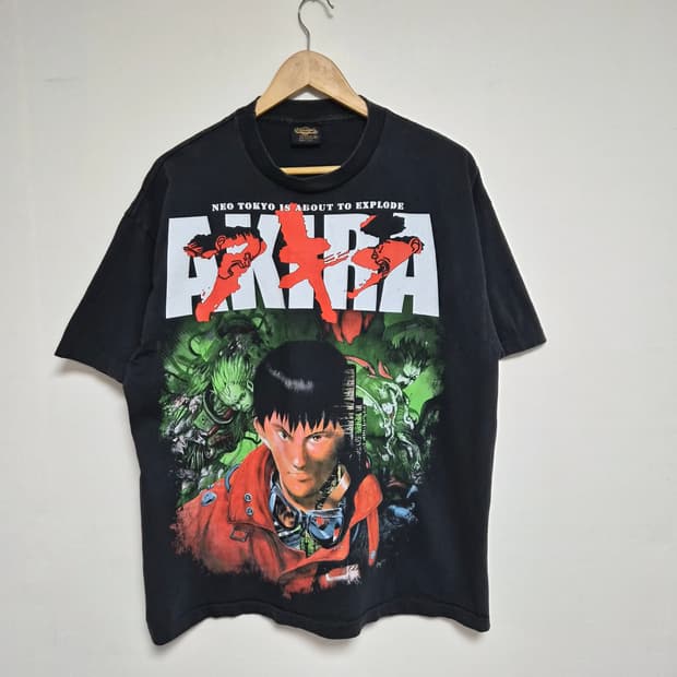 아키라Akira 빅프린팅 애니메이션 티셔츠 XL - T202