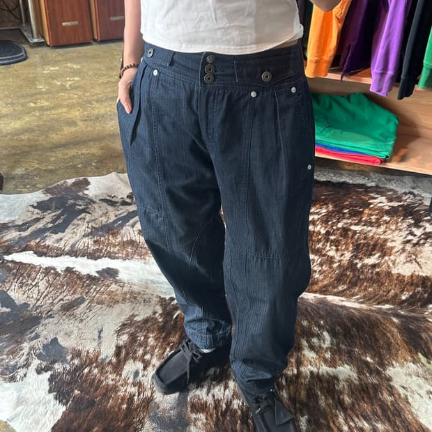 Kenzo balloon fit Denim Pants
