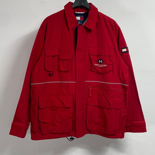 타미힐피거 멀티포켓 세일링 바람막이 자켓 (on.294)  
