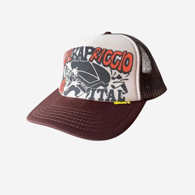 캐피탈 컨트리 라이프 카프리치오 트러커캡 브라운