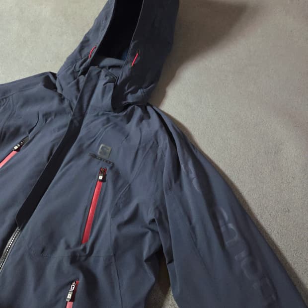 살로몬 바람막이 자켓 M 95 네이비