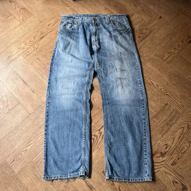 [34]00's 리바이스 실버탭 빈티지 리페어드 와이드 데님 팬츠