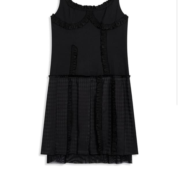 openyy pleats dress