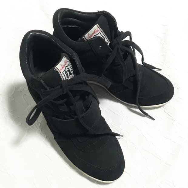 아쉬 ash 보위 웨지 스니커즈 37