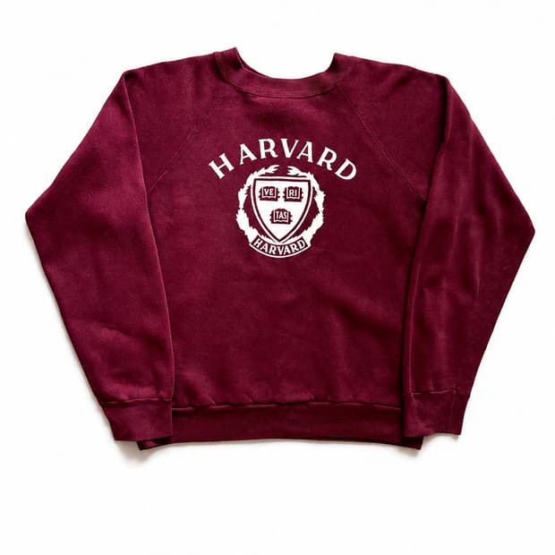 80's 챔피온 HARVARD Univ. 스웻셔츠 M(95~100)