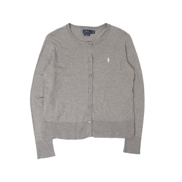 폴로 랄프로렌 그레이 니트 가디건