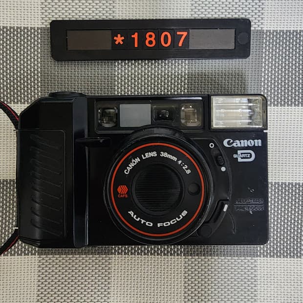 캐논 오토보이 2 데이터백 필름카메라